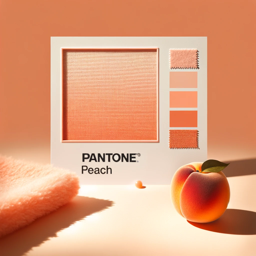 couleur pantone fuzz peach